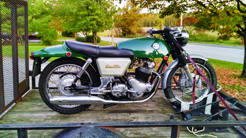 Steven Herberg's Norton Commando Fastback